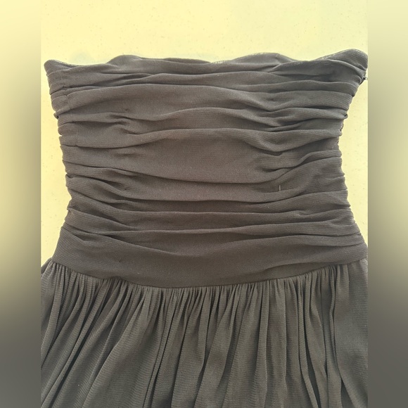 White House Black Market Strapless Black Dress - Picture 6 of 10